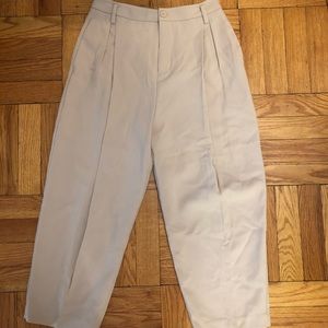 Oak + Fort white pants, jump suits size 2
